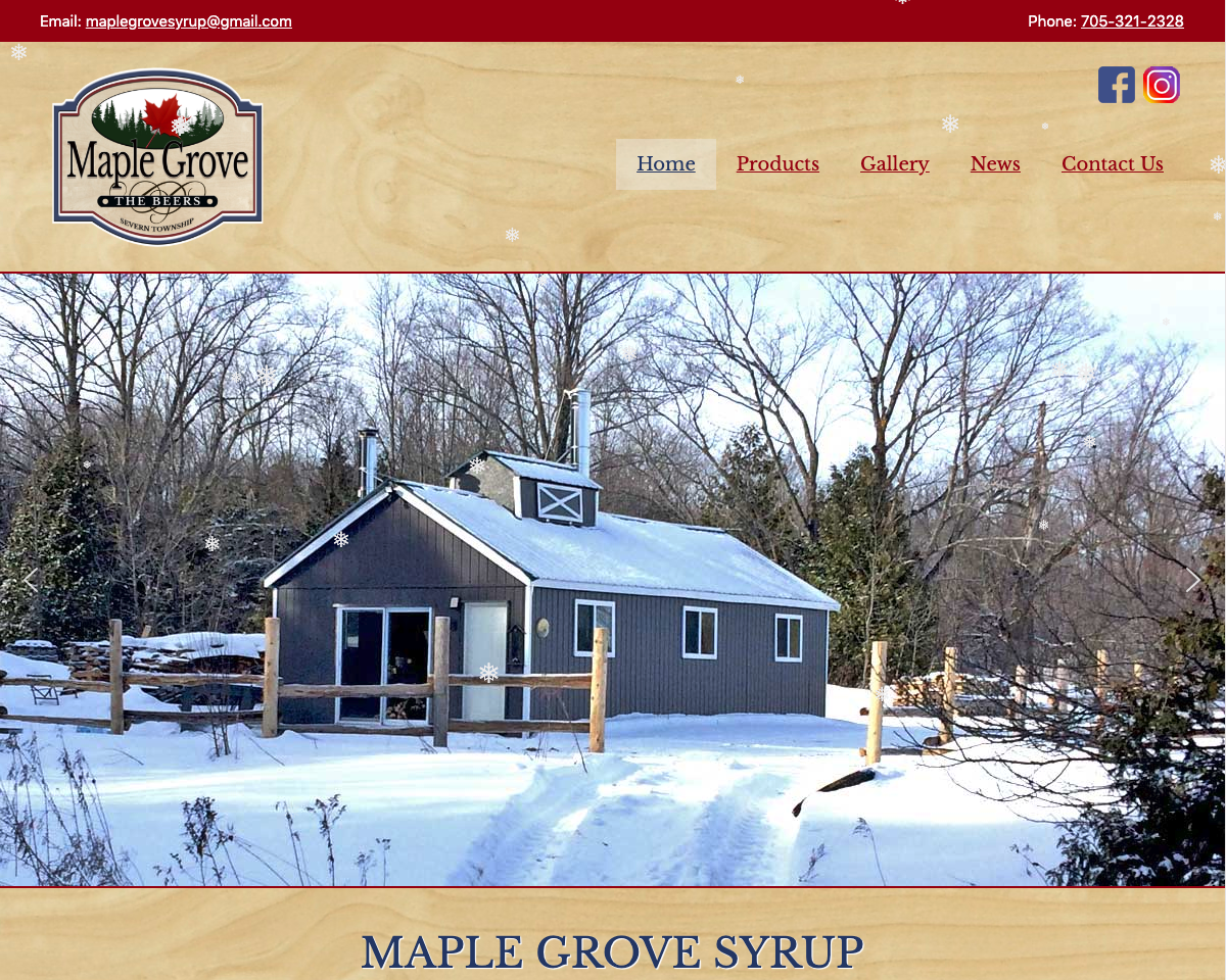 Maple Grove Syrup