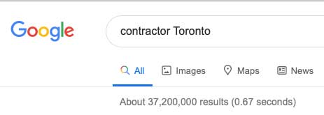 contractor-Toronto