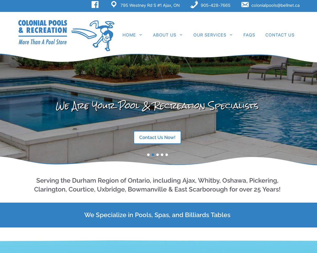 Colonial Pools & Recreation