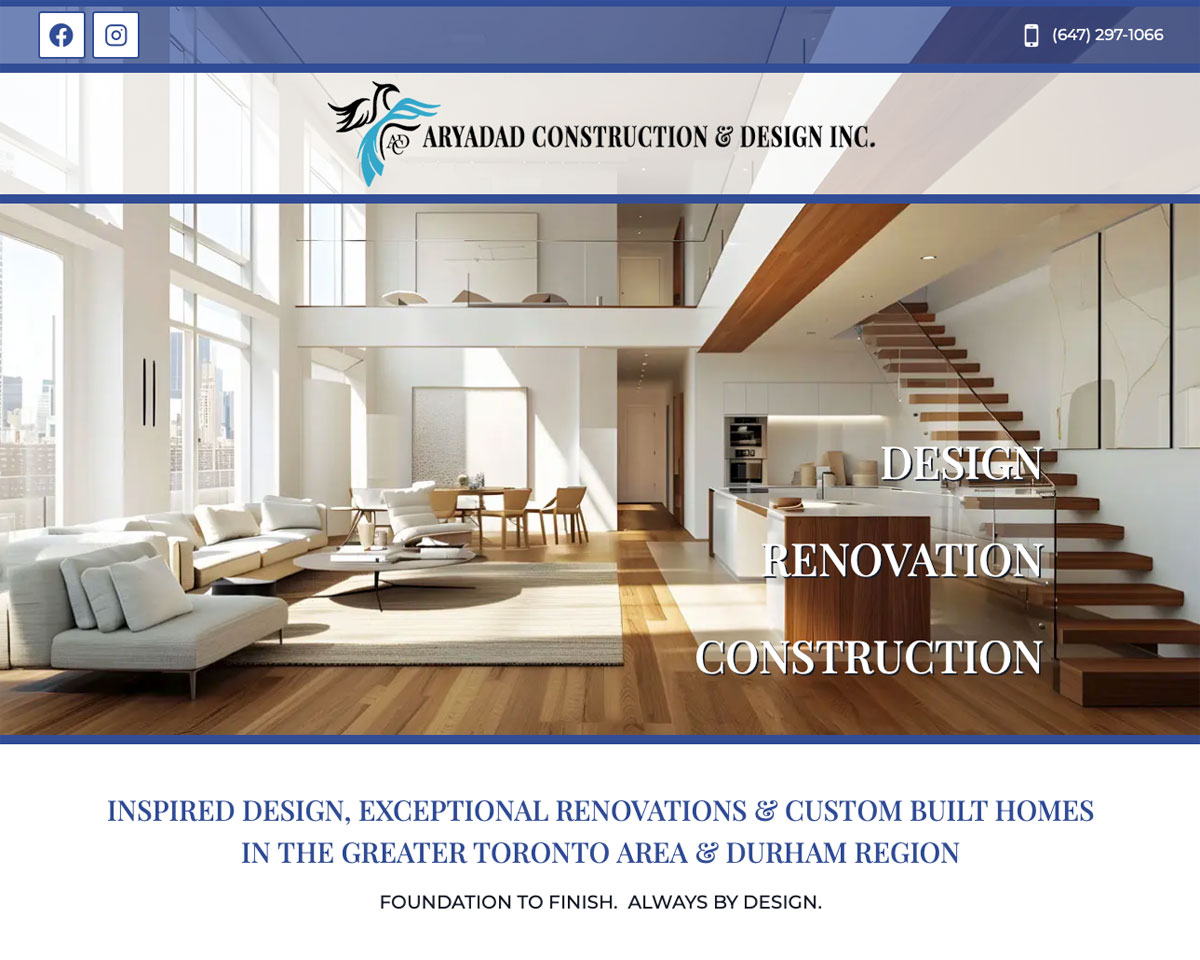 Aryadad Construction & Design Aryadad Construction & Design