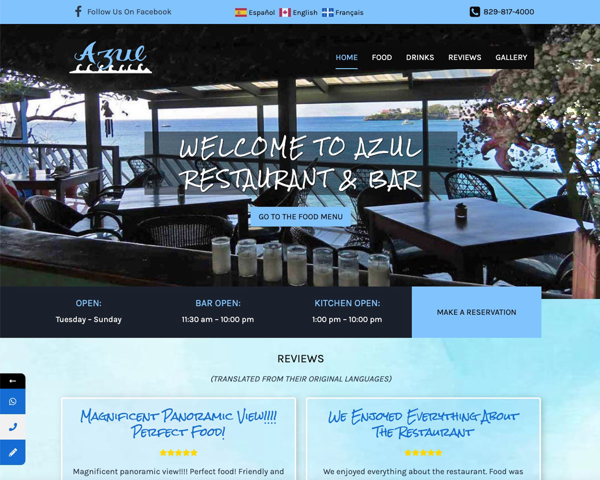 Azul Sosua Restaurant & Bar
