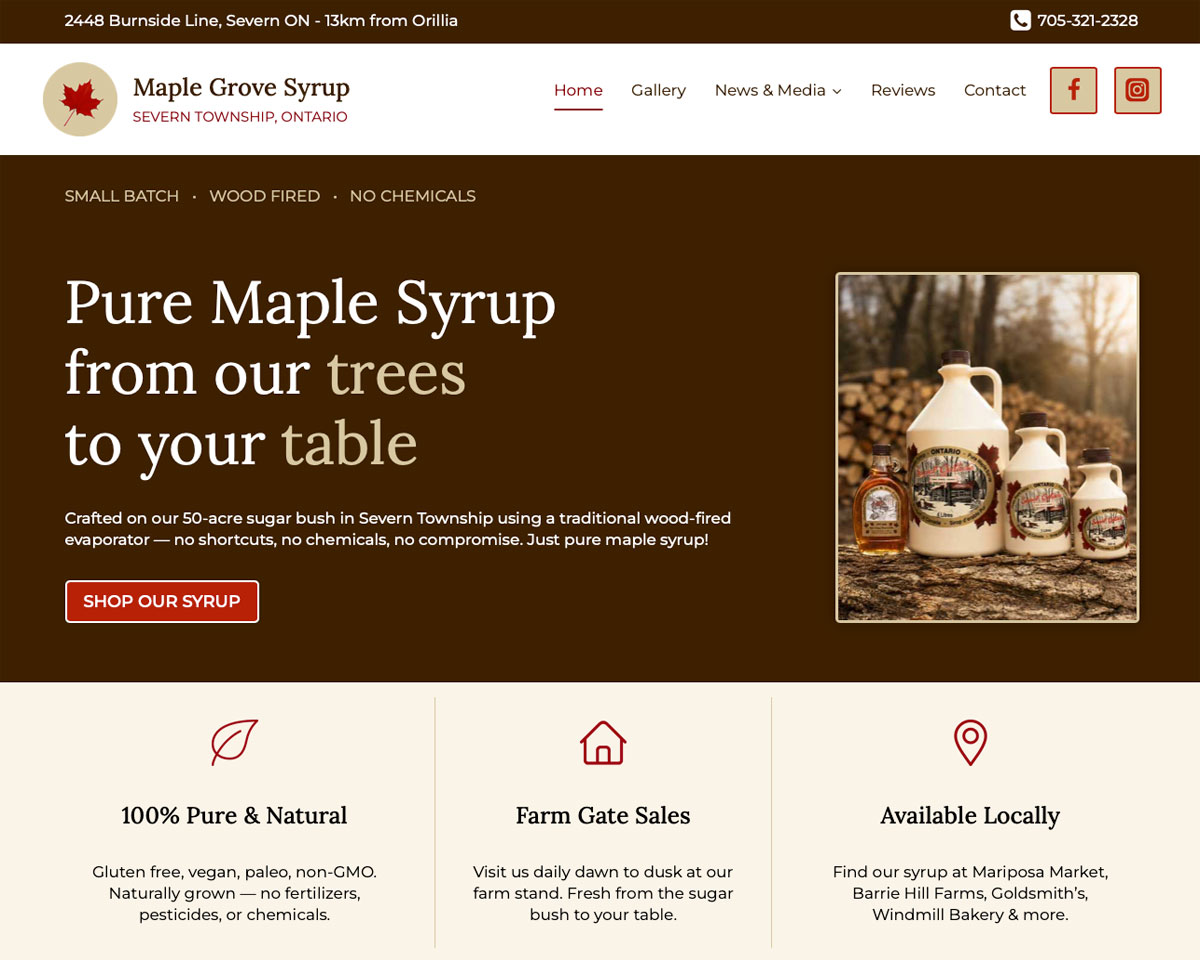 Maple Grove Syrup Maple Grove Syrup