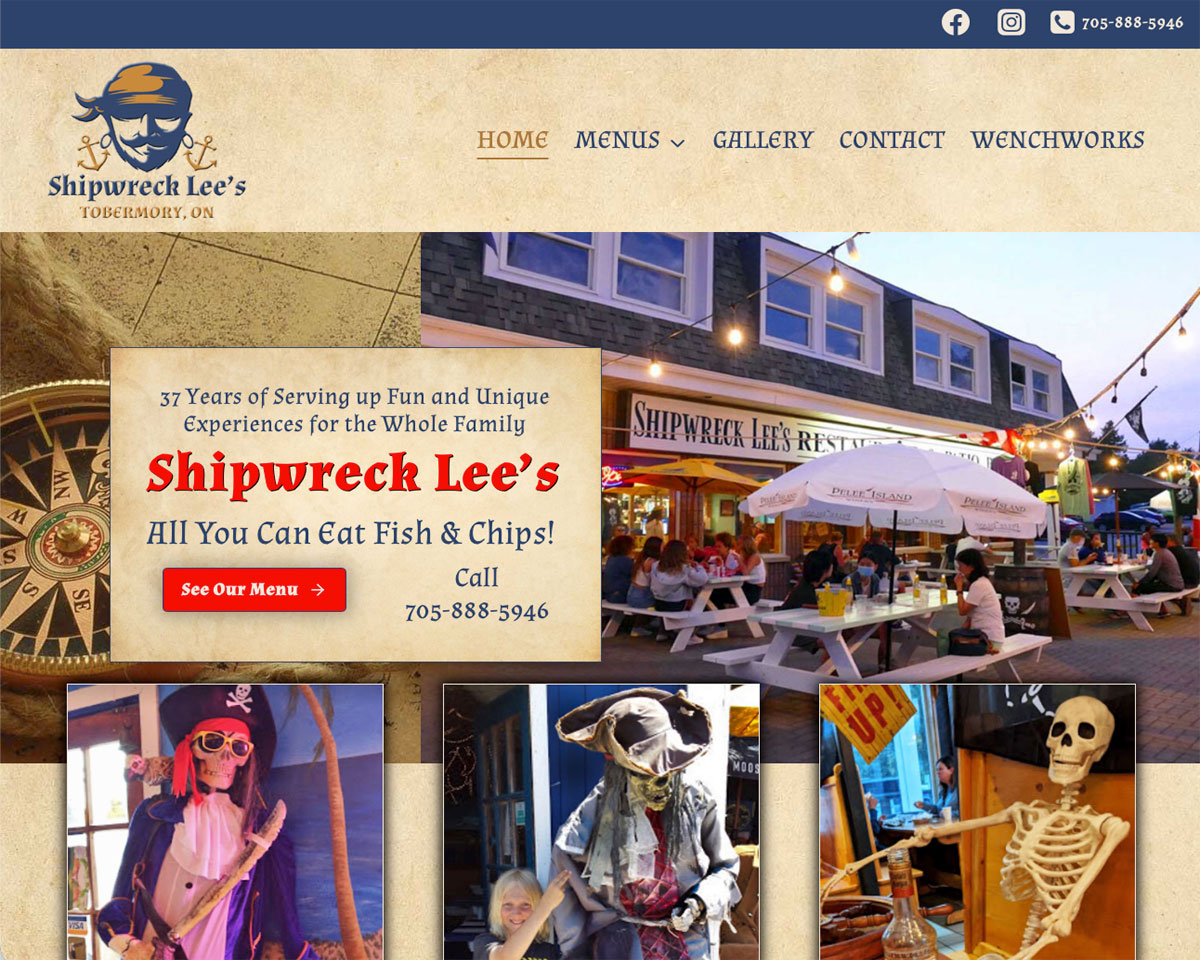 Shipwreck Lee's Restaurants, Tobermory Shipwreck Lee's Restaurants, Tobermory